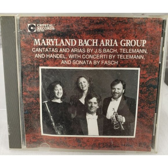 MARYLAND‎ BACH ARIA GROUP: ARIAS: BACH [CD] - Picture 1 of 7